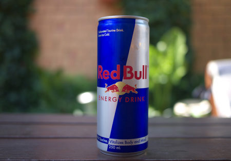 red bull can