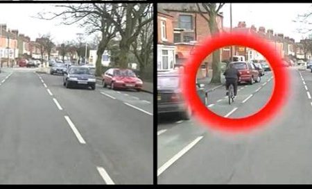 Cyclist hazard perception