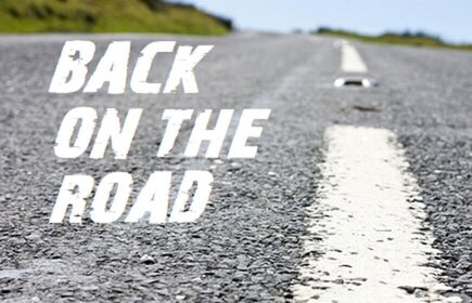 back on the road logo