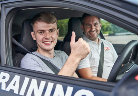 Learner thumbs up