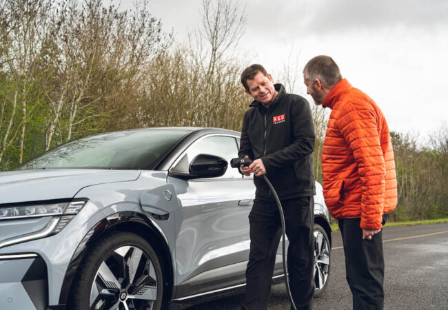 EV plug-in practical session