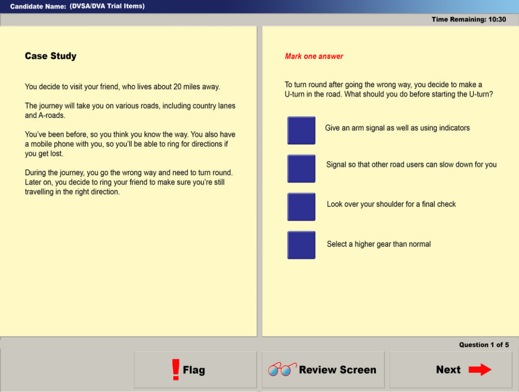 Theory Test Case Studies | RED Driver Training